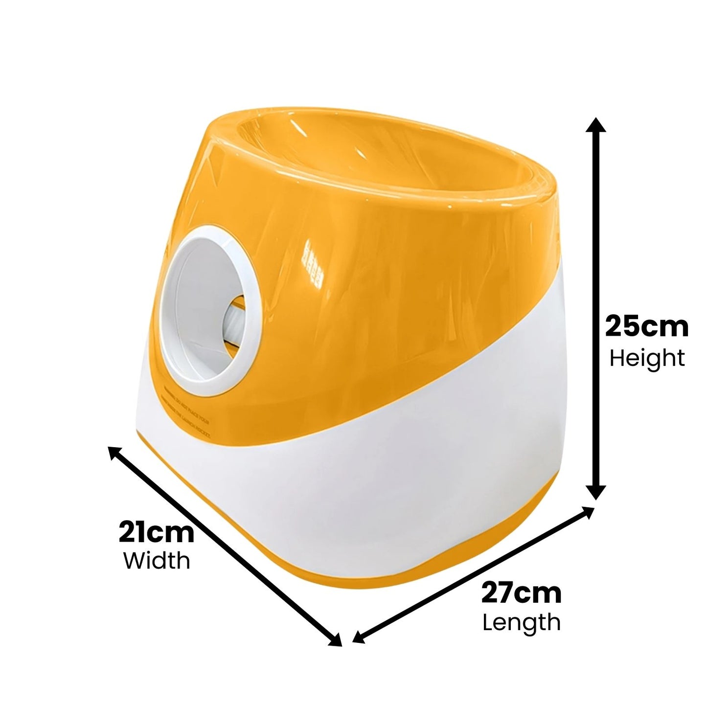 PekoPlay™ AutoDog Ball Launcher + 3 Chew-tough balls