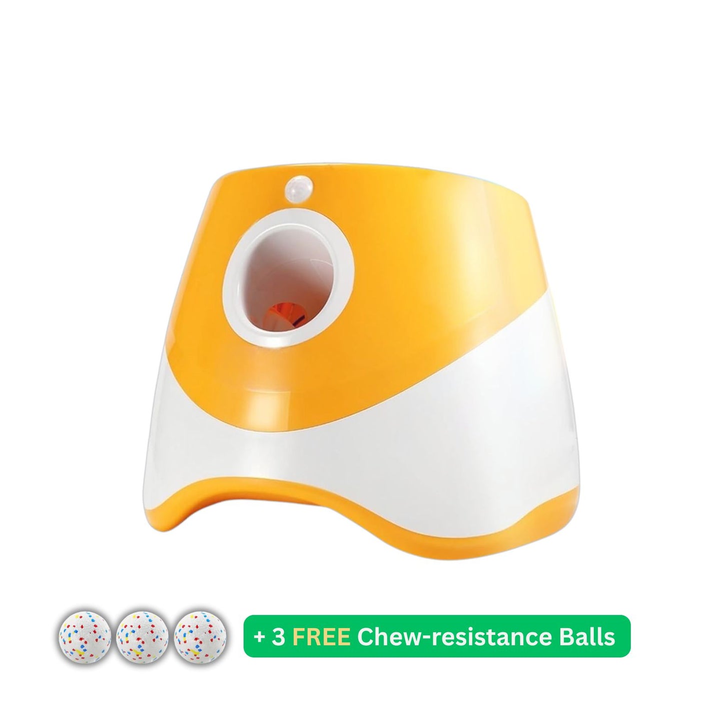 PekoPlay™ AutoDog Ball Launcher + 3 Chew-tough balls