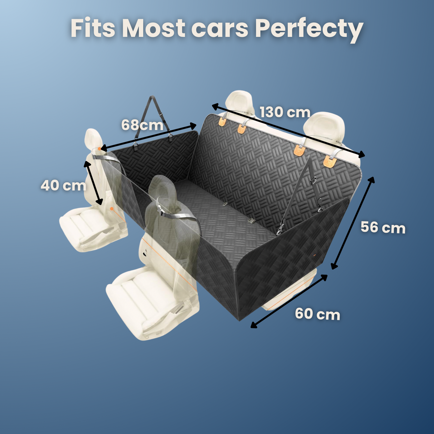 TravelPaw™ — hard base seat cover